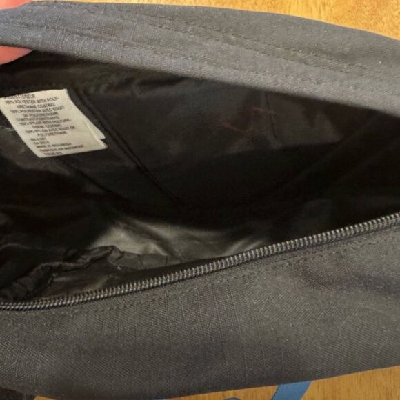 North Face Lumbar Blue Black Waist Sling Bag Fanny Pack Water Bottle Pockets - Picture 2 of 12